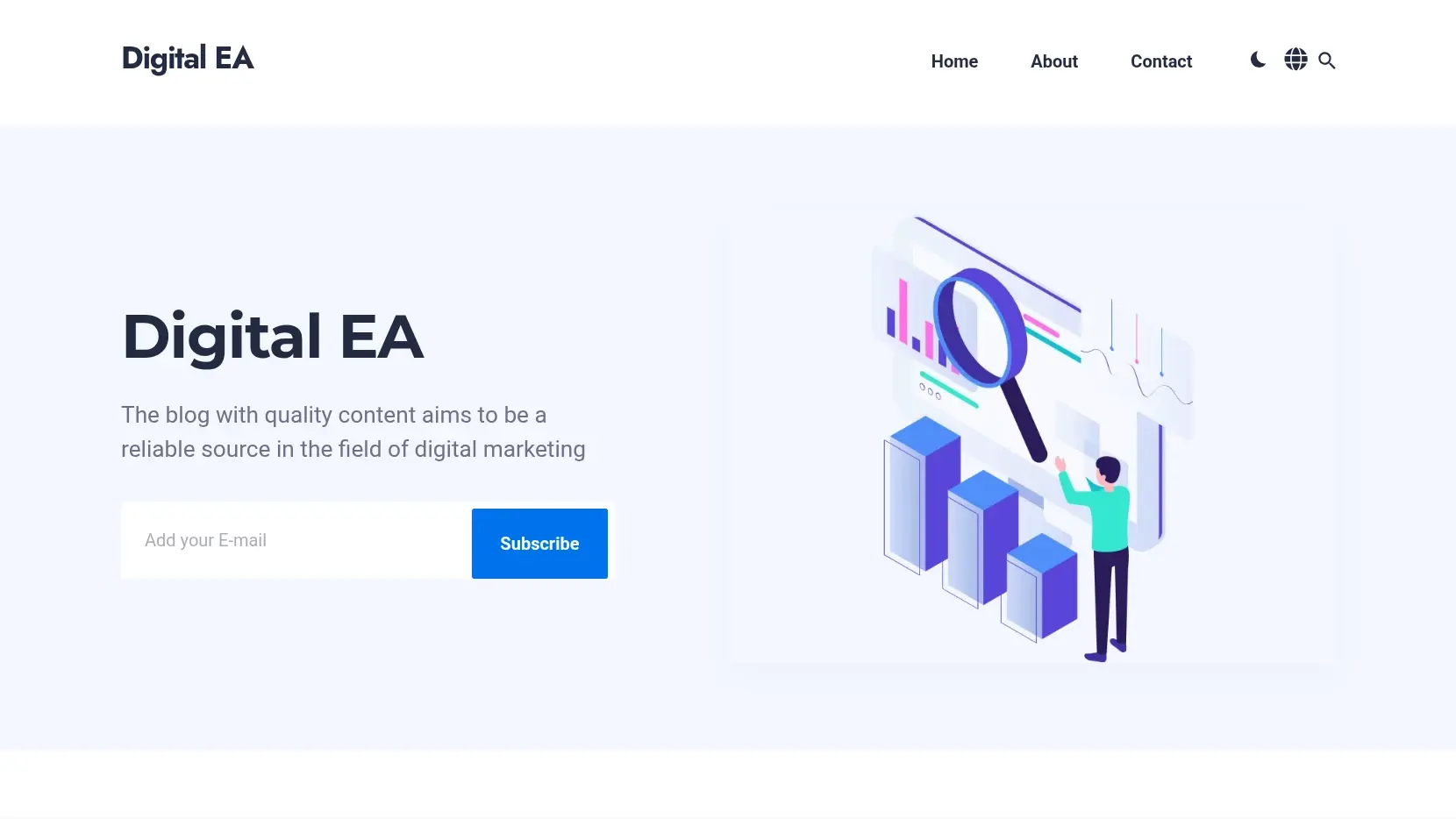 DigitalEA.az Marketing Content Platform